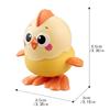 Children'S Cartoon Clockwork Toys Wind-Up Jumping Chick Baby Baby Educational Toy Wind Up Toys Kids Toys Girls Toys Boys Toys
