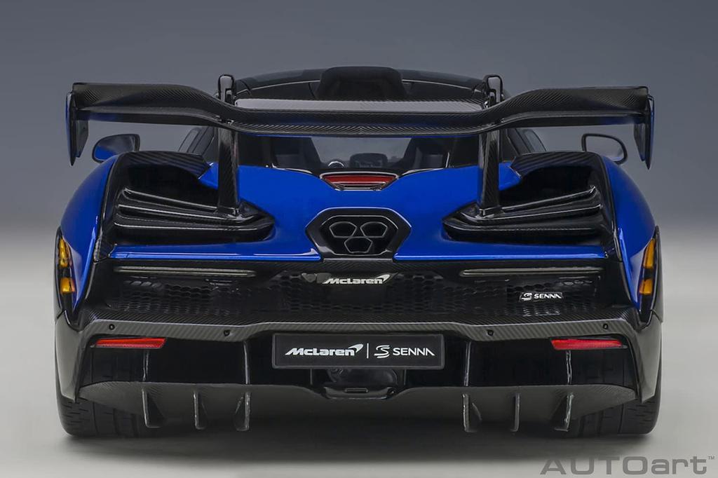 AUTOart McLaren Senna Metallic Blue Готовый продукт 76079 1/18
