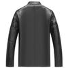 Men's FXMR2283 Stand-Up Collar Leather Jacket