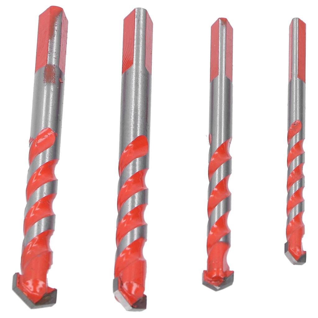 Набор многофункциональных сверл 4 шт. 6 мм 0,24 дюйма 8 мм 0,31 дюйма 10 мм 0,39 дюйма 12 мм 0,47 дюйма Инструмент для открывания отверстий