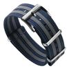 WatchGecko Ridge Military Nylon Watch Strap 20 Mm (Navy Bond)