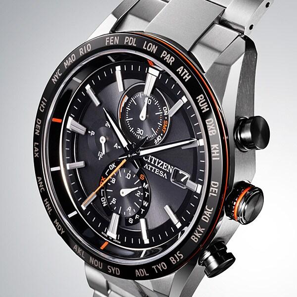 Citizen AT8189-61E ( Watch ATTESA Solar-powered Eco-Drive Radio-controlled Direct Flight ACT Line)