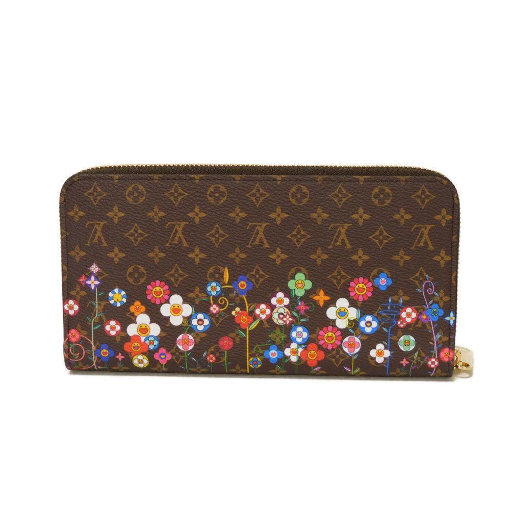 Used LVx™ Zippy Wallet (12564), M14162, 7940, by Takashi Murakami, Multicolor, RFID IC Chip, Japan Exclusive, Unused