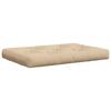 Pallet Seat Cushion VIANEN 100percent  Polyester Cream 120 x 60 x 12 cm
