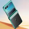 Чехол для Motorola Razr 50 5G Гальванизированный ПК Ультратонкий Чехол для телефона Защита шарнира