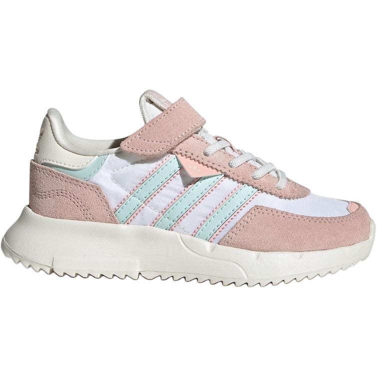 Adidas Originals Retropy F2 CF EL C Comfortable Non-Slip Durable Low-Top Kids Running Shoes Kids Running Shoes JR7990