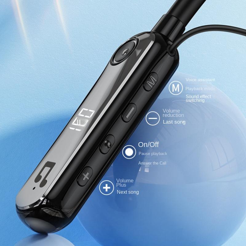 Беспроводные Bluetooth 5.3 Подвесные наушники-вкладыши Голосовое управление с искусственным интеллектом Длительный срок службы батареи Номер с указанием движущихся наушников