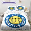 Lok Leipzig Glory Bedding Quilt Set Quilt Cover Pillowcase Home Decoration Birthday Gift (1 * Duvet Cover + 2 * Pillowcase, Without Core)