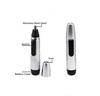 New Electric Nose Hair Trimmer Ear Face Clean Trimmer Razor Removal Shaving Nose Face Care Kit for Men and Women
