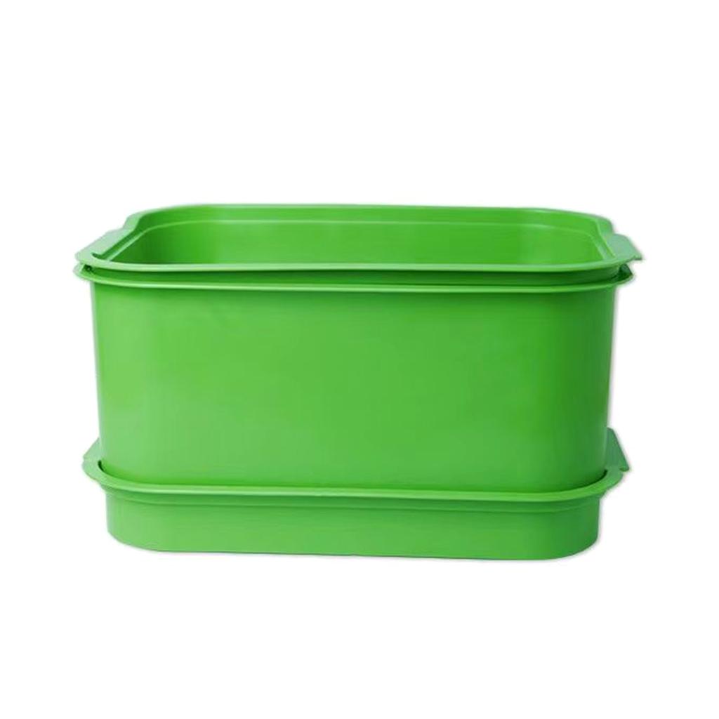 Plastic Sprouting Tray Kit Microgreens Growing Trays for Sprouting Seeds Beans Wheatgrass Sprout Maker Container