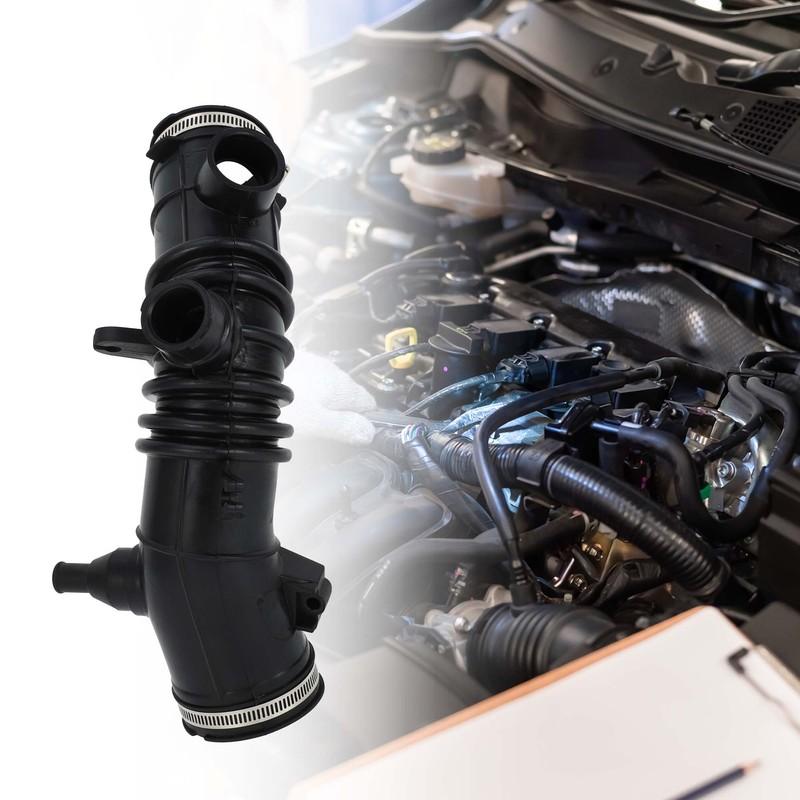 X Autohaux Car Intake Hose Tube with Clamps for Toyota Solara 2004-2008 Black, 1 Pc