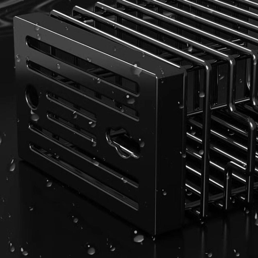 Держатель для ножей из нержавеющей стали, настенный, подставка для кухонных ножей, полый органайзер для столовых приборов из железной проволоки для кухонной столешницы