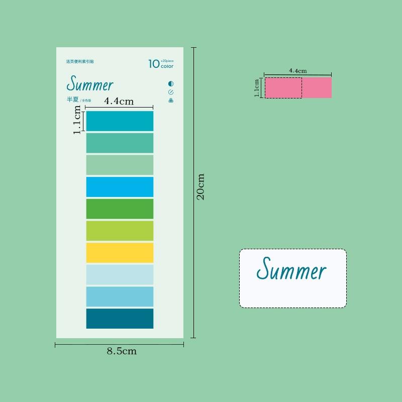 1 шт. романтический цветной блокнот для заметок для домашних животных, липкие заметки 14 см, линейка, индексные наклейки, книжный маркер, офисная школа