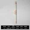 Brushed Finish Wardrobe Door Handle Lengthened Drawer Pull Handle Cabinet Door Handle  Cupboard
