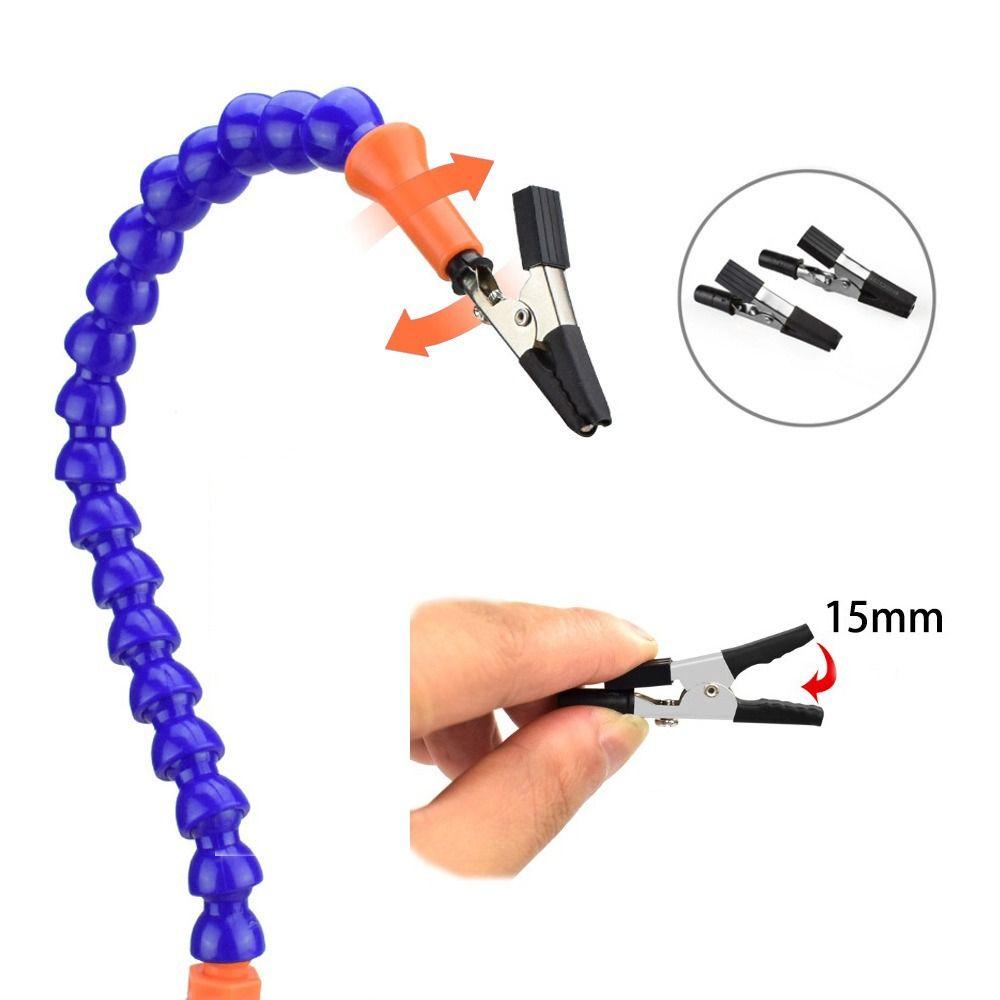 3/4/5 Arms Soldering Table Clip Black/Blue Soldering Stand Compact Soldering Helping Hand Tool