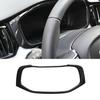 For Volvo XC60 2018 2019 2020 2021 Carbon Fiber Front Dahsboard Frame Cover Trim
