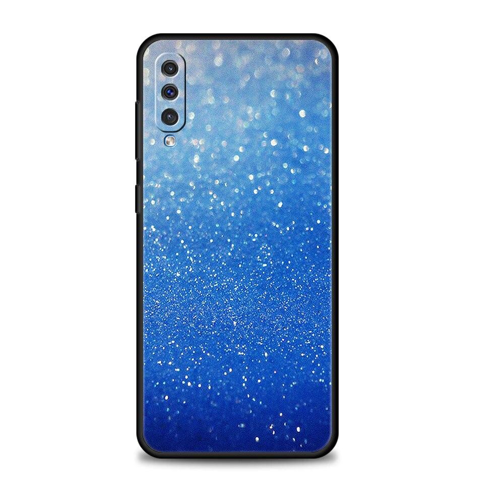 Для Samsung Galaxy A20e A70 A20s A50 A10s A40 Note 20 Ultra 10 A10 A30 A03 A91, полностью тонкий, золотой, розовый, с блестящим принтом, телефон, принципиально