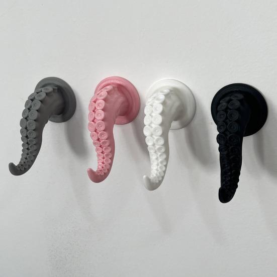 Держатель для телефона в виде щупальца осьминога, коготь, мобильная подставка, сильный клейкий настенный крючок для ключей, шарфов