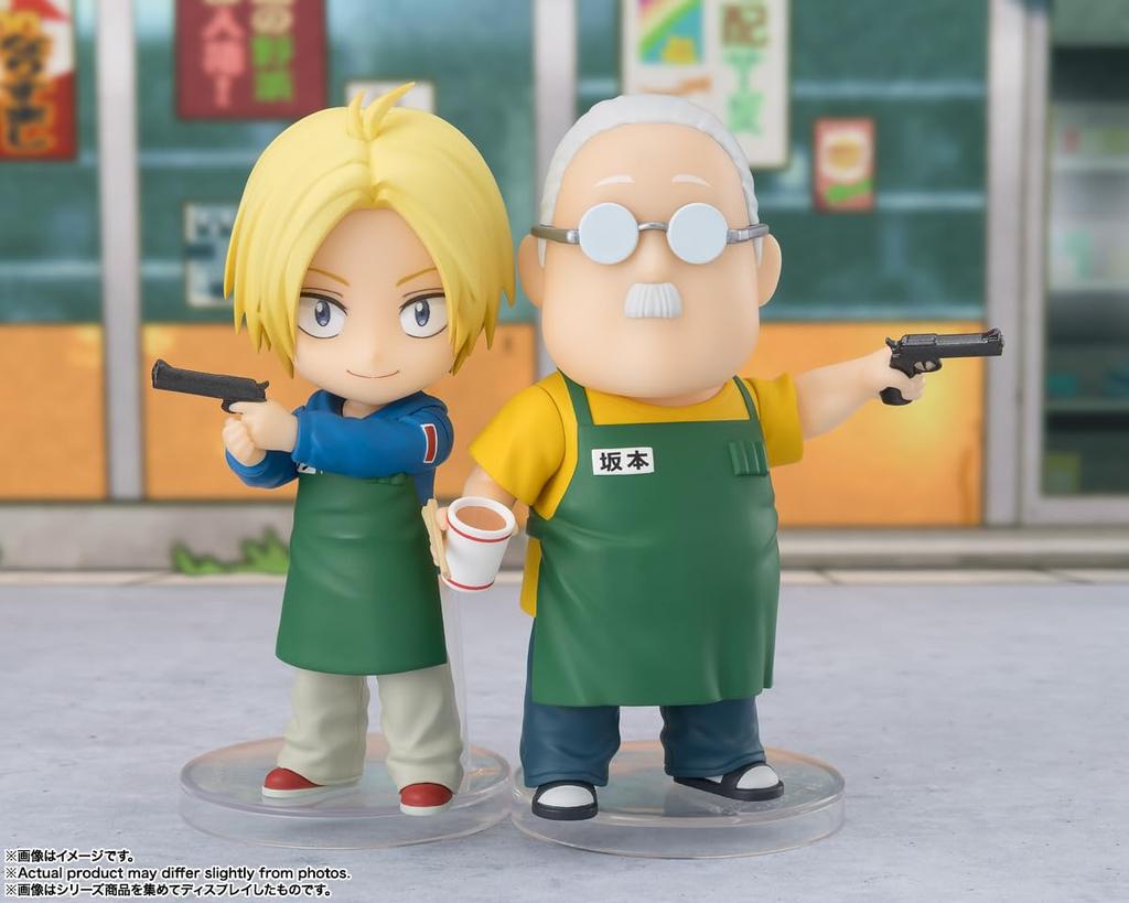 TAMASHII NATIONS Figuarts Mini SAKAMOTO DAYS Taro Approximately PVC ABS Painted Action Figure Sakamoto, 90mm, &