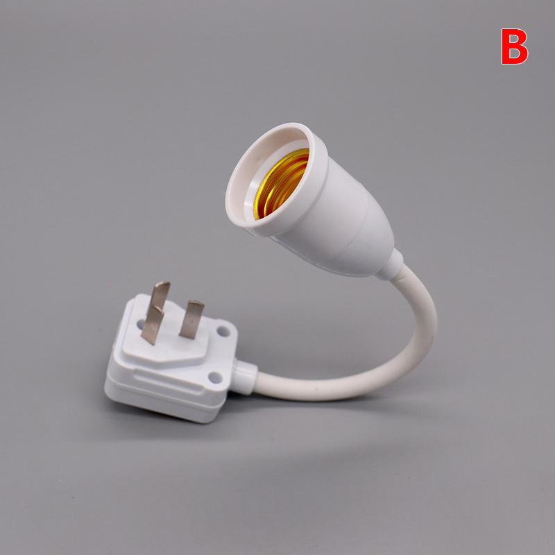 Патрон для светодиодной лампы E27, регулируемый гибкий изгиб с выключателем, энергосберегающая светодиодная настольная лампа