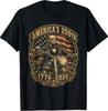 Abraham Lincoln Biker USA 250th Anniversary 250 Years USA T-Shirt S-3XL