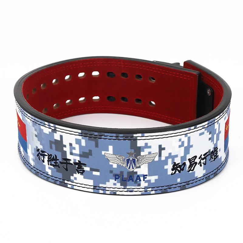 Новый вдохновляющий языковой пояс + мужской и женский спортивный пояс для тяжелой атлетики + тренировочный пояс для приседаний с прямыми ногами и жестким тянущим ремнем