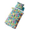 K Collection Its Coming Home Eat Sleep Football Repeat Panel Duvet Set