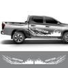 Для Changan Hunter F70 Omega Sigma Пикап Боковая Наклейка на Кузов Графика для Грузовика Наклейка Splash Grunge Наклейка на Багажник Чехол для Автомобиля Автоаксессуары