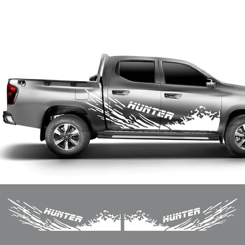 Для Changan Hunter F70 Omega Sigma Пикап Боковая Наклейка на Кузов Графика для Грузовика Наклейка Splash Grunge Наклейка на Багажник Чехол для Автомобиля Автоаксессуары