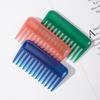 Plastic Wide Teeth Hair Combs Anti-static Massage Hair Brush Hairdressing Colorful Hairdress Salon Styling Traveling Accessories