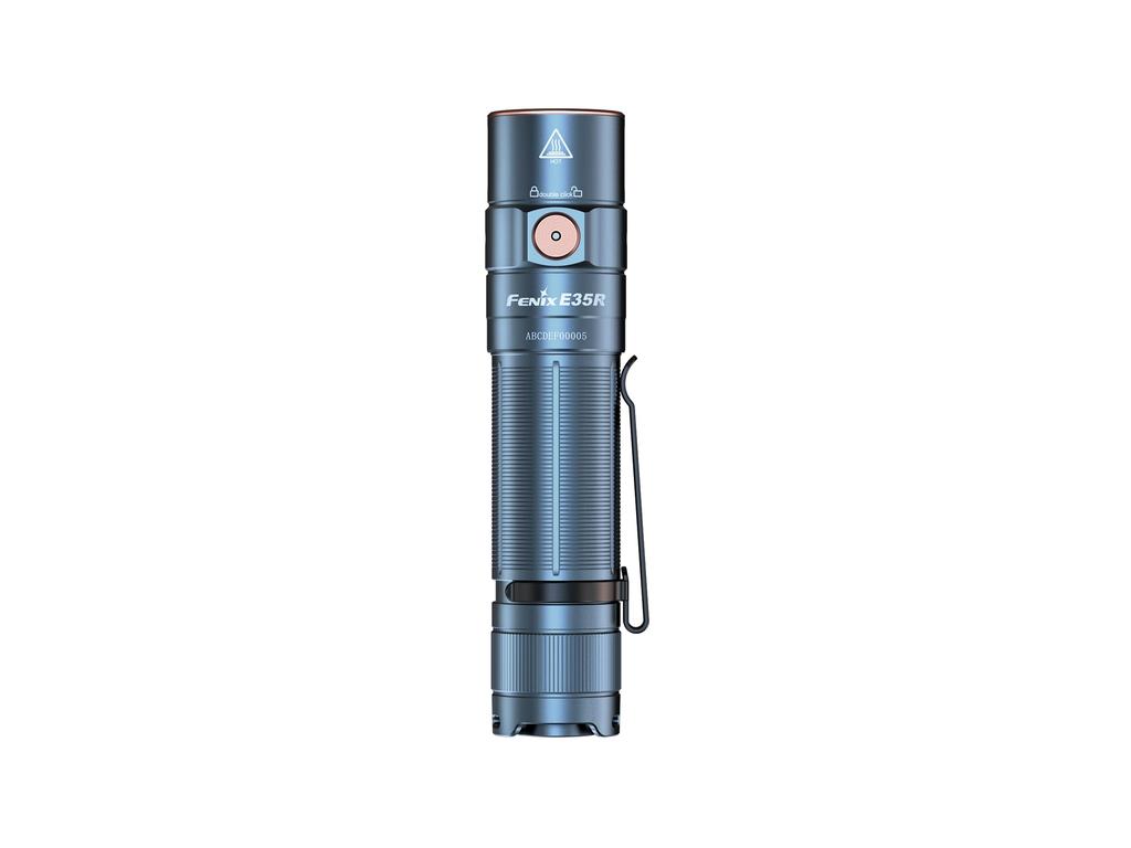 Fenix E35R Max 3100 Aluminum IP68 Disaster and Outdoor Use Flashlight, Lumens, USB-C Rechargeable, Construction, Waterproof, Tactical, EDC,