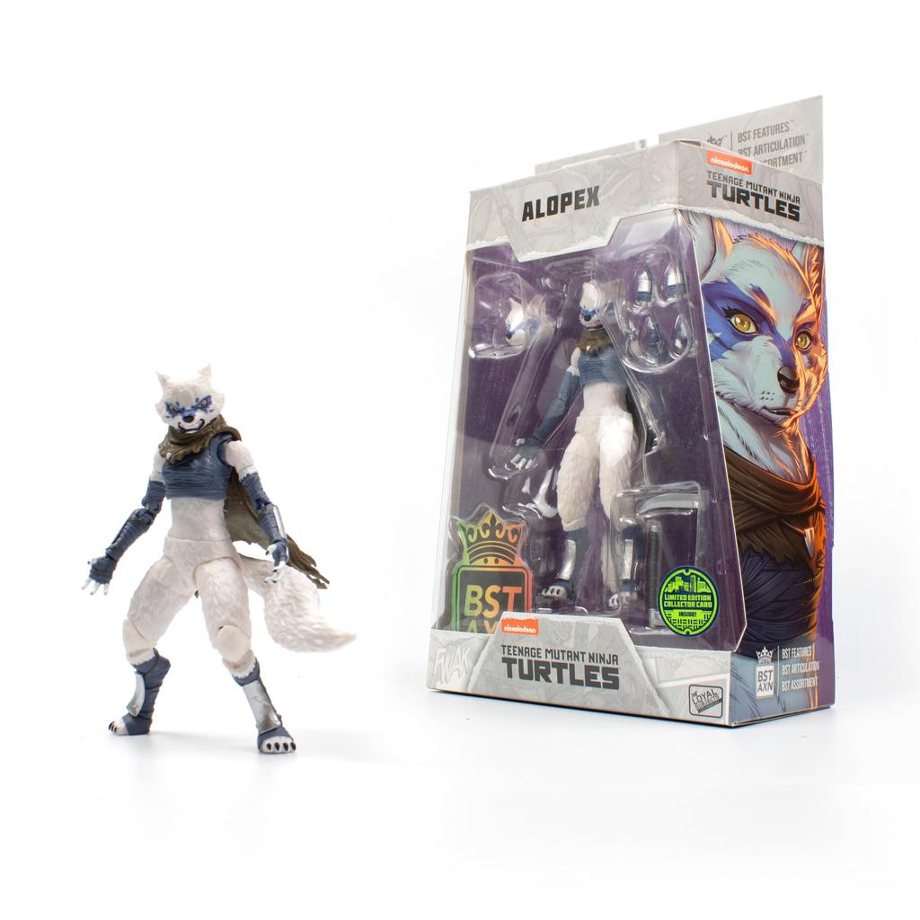 Teenage Mutant Ninja Turtles BST AXN IDW Inspired Alopex Action Figure 5"