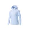 Champion All-Weather Series Hooded Zipper Solid Color Comfortable Versatile Fleece Jacket Women Jackets 162540607-2