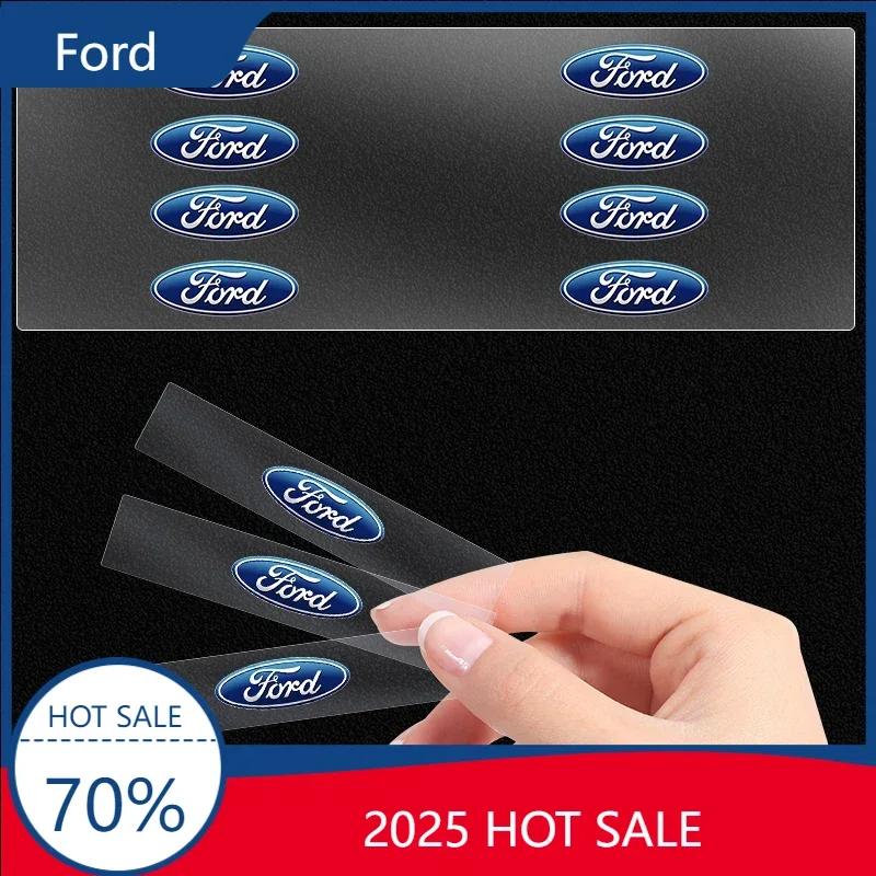 2025 Hot For Ford Car body decoration stickers car door interior scratch blocking decals For Ford Focus ST Ranger Mondeo Kugo Ec