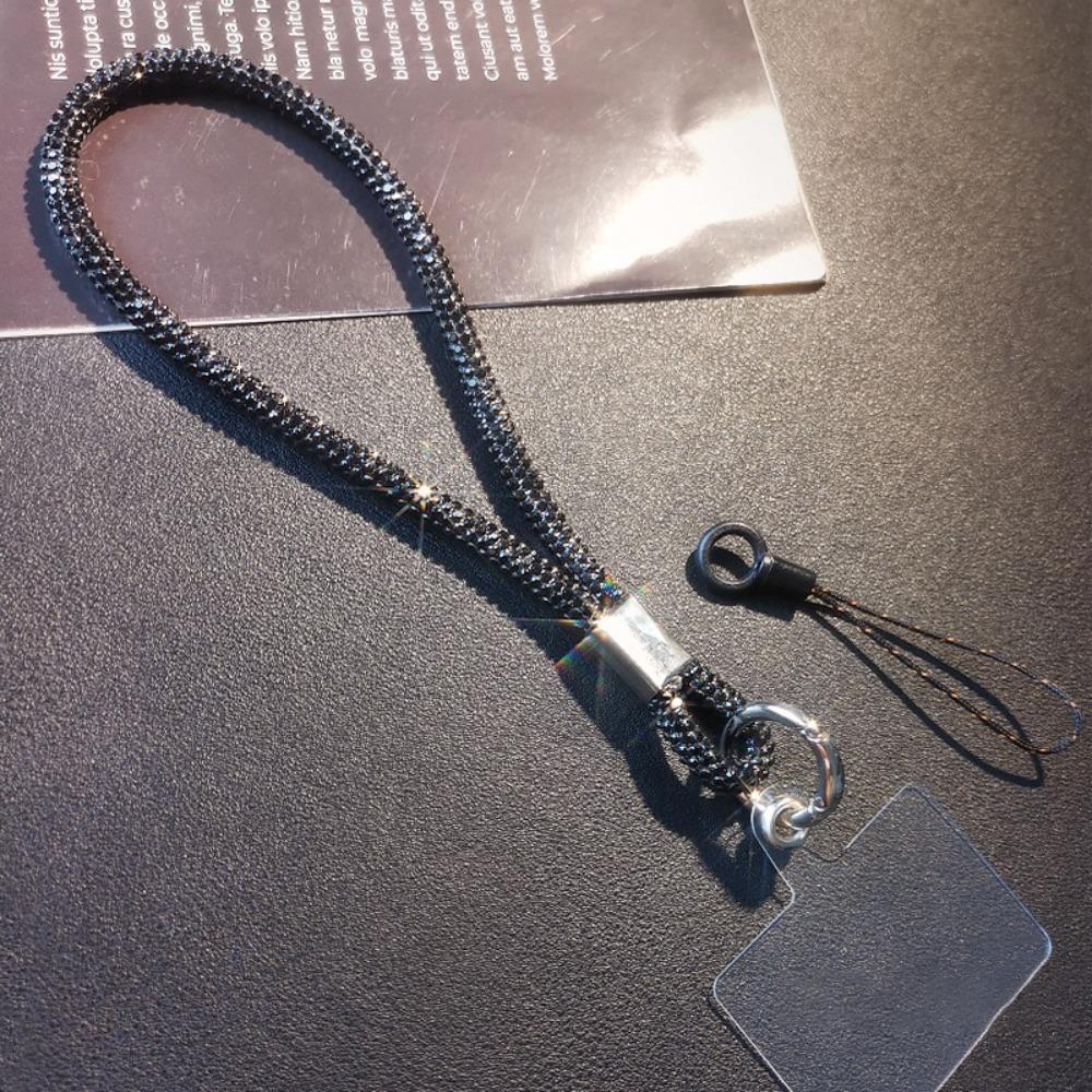 Блестящий шнурок для телефона со стразами Bling Bling Anti-lost Wrist Cable Аксессуары для телефона