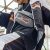 Li-Ning Серия Коллекций Назад в Будущее Universal Pictures Тканевая Сумка-Кроссбоди на Молнии Сумка на Плечо Поясная Сумка Унисекс Серая ABDR508-1