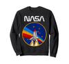 Винтажная толстовка с логотипом космической ракеты NASA