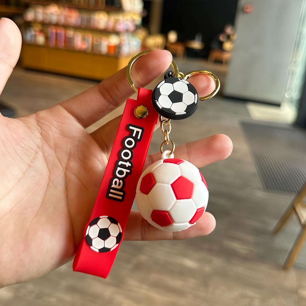 Football Jersey Keychain School Bag Pendant Doll Event Souvenir Car Keychain Small Gift