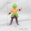 Anime Dragon Ball Z Super Saiyan Model Son Goku Scene PVC Action Figure 18cm Statue Collectible Toy Action Model Doll Kids Gifts