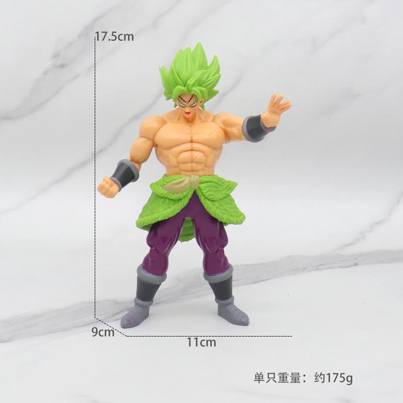 Anime Dragon Ball Z Super Saiyan Model Son Goku Scene PVC Action Figure 18cm Statue Collectible Toy Action Model Doll Kids Gifts