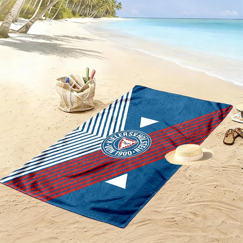 Holstein Kiel Print Beach Towel, Large Soft Quick Dry Towel for Beach Camping Swimming