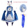 Аниме Ram Rem Lolita Maid Костюмы для косплея Vestido Re:Zero Kara Hajimeru Isekai Seikatsu костюмы на Хэллоуин для женщин платье Лоли