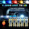 RXZ  Canbus 10PCS W5W T10 Car Interior Light 194 501 Led 9 4014 SMD Instrument Lights Bulb Lamp Dome Light No Error 12V 6000K