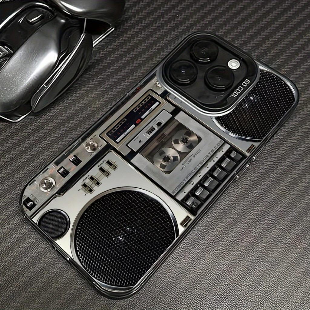 Vintage Cassette Player Phone Case for Xiaomi Redmi Note 15 14 13 12 11 Pro Plus 4G 5G 12S 11S 10S 10 9 9S 8 Redmi 10C Cover