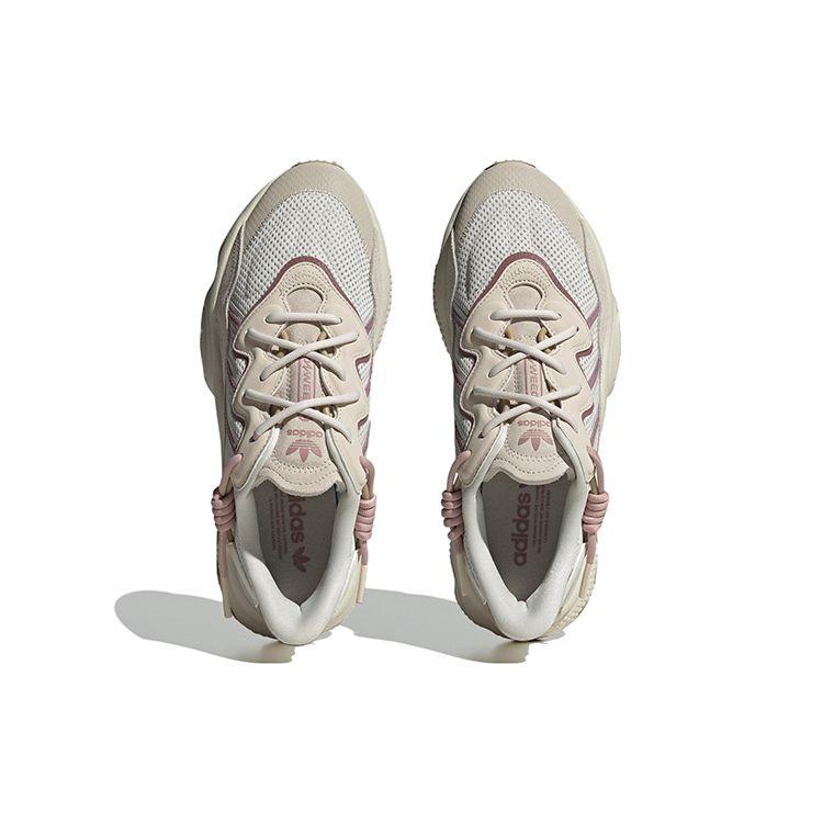 Adidas Оригинальные Ozweego Ткань Кожа Спортивные Амортизирующие Нескользящие Износостойкие Легкие Низкие Повседневные Кроссовки для Образа Жизни IF0428