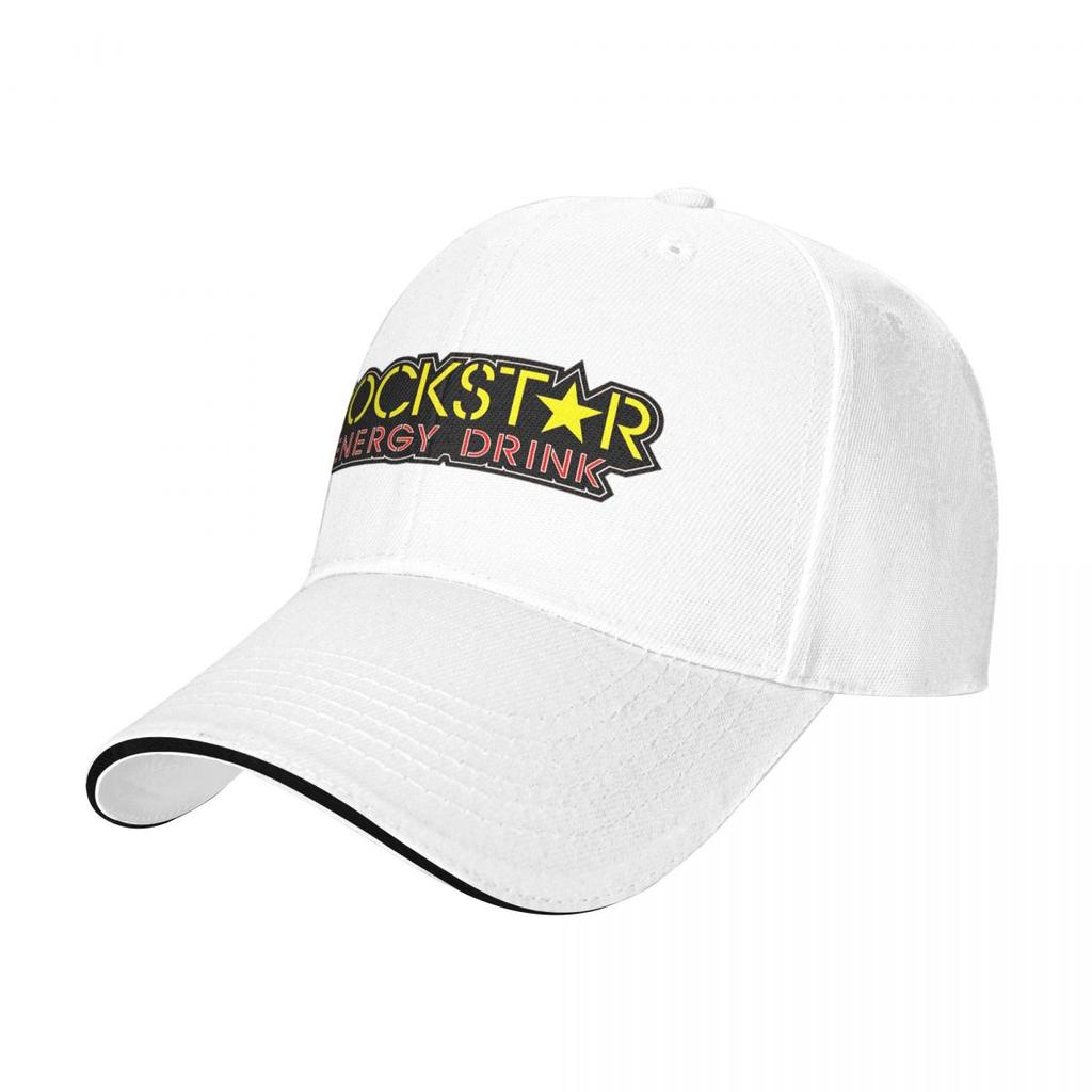 Rockstar Energy Drink Baseball Caps Snapback Baseball Hats Breathable Casual Casquette Outdoor Unisex