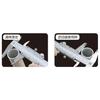 Niigata Seiki SK LR Caliper 150mm compatible Vernier scale and with depth bar LR-150 Right-handed & Left-handed (forward reverse)