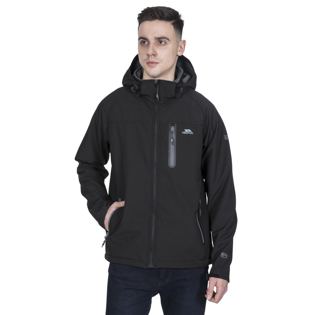TRESPASS Mens Accelerator II Waterproof Softshell Jacket