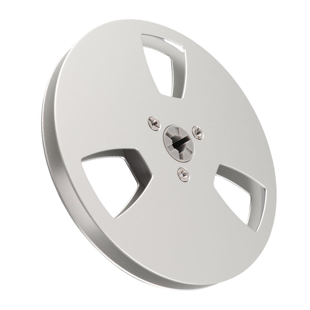 1 4 5 Inch Empty Tape Reel Aluminum Alloy 3 Hole Opening Machine Part Recording Takeup Reel