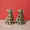 Traditional Rat Miniatures Mouse Love Corn Mouse Love Corn Ornaments Zodiac Mouse Figurines  Office